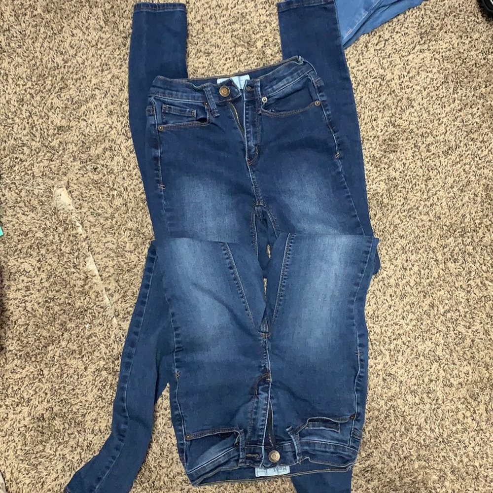 Two size 0 Mudd skinny jeans